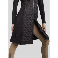 Montar Jack MoQuinn Quilted Long Zwart