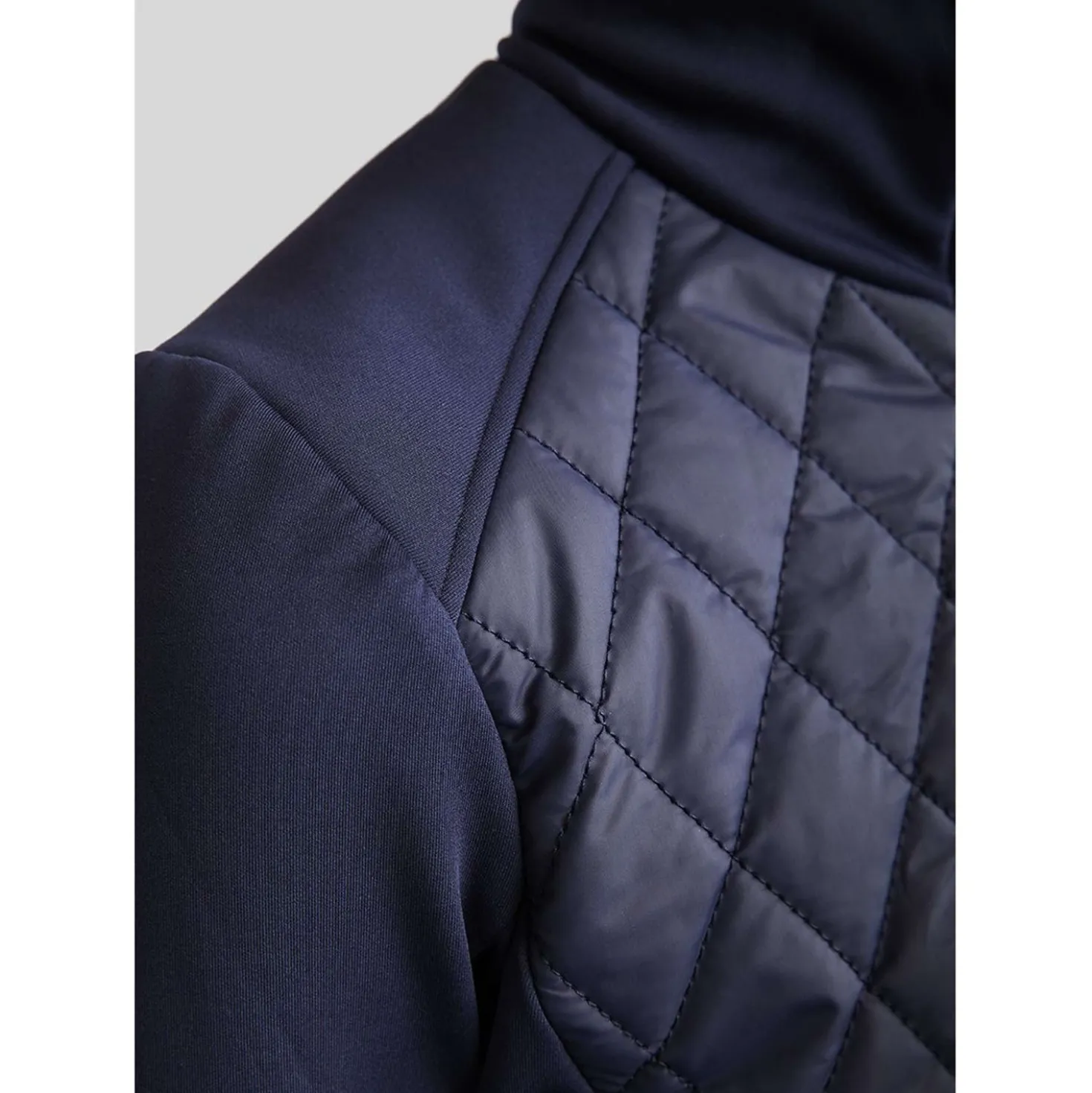 Montar Jack MoQuinn Quilted Long Dark Navy