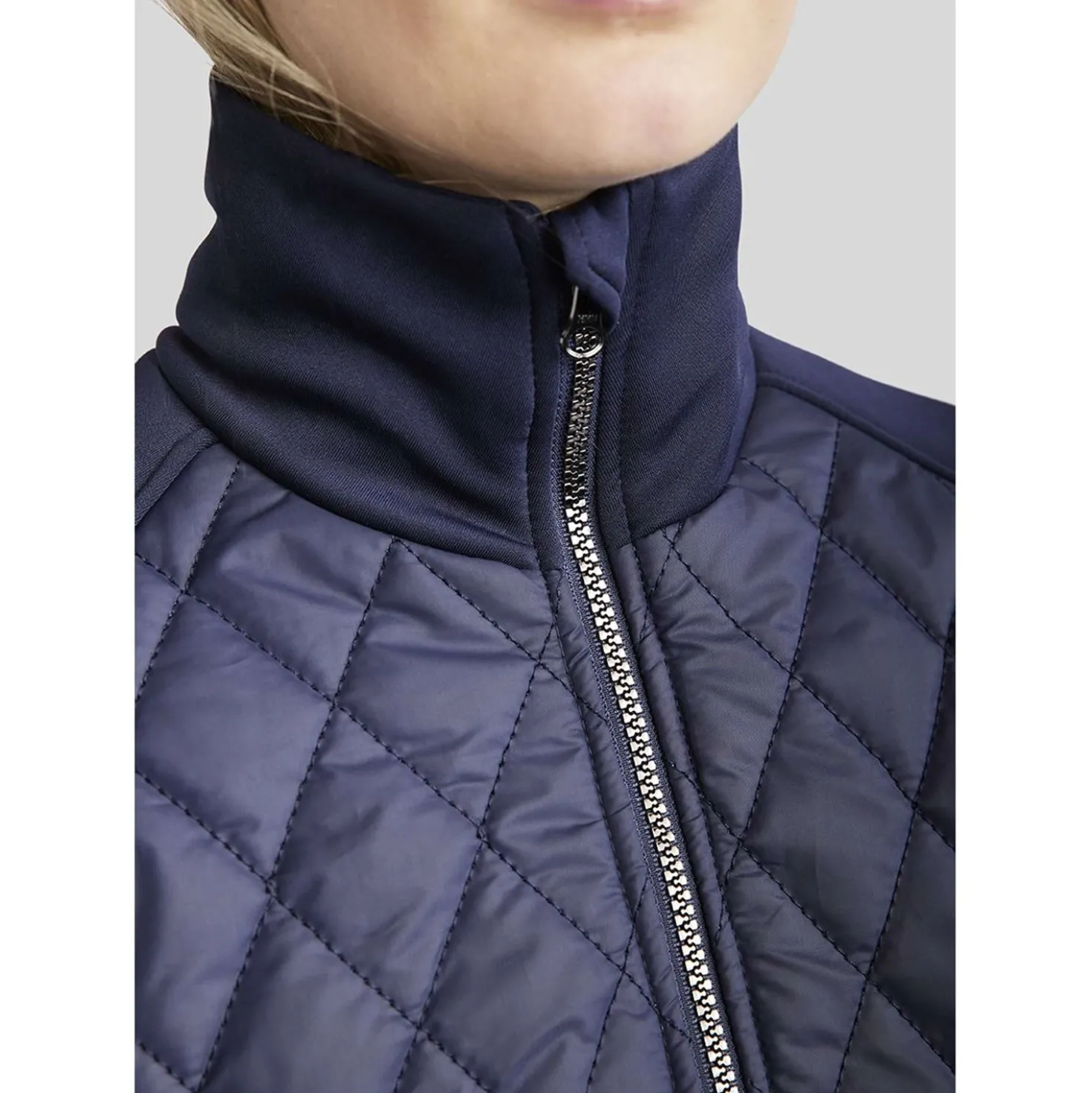 Montar Jack MoQuinn Quilted Long Dark Navy