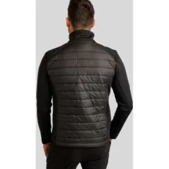 Montar Jas Emanuel Quilt Unisex Zwart
