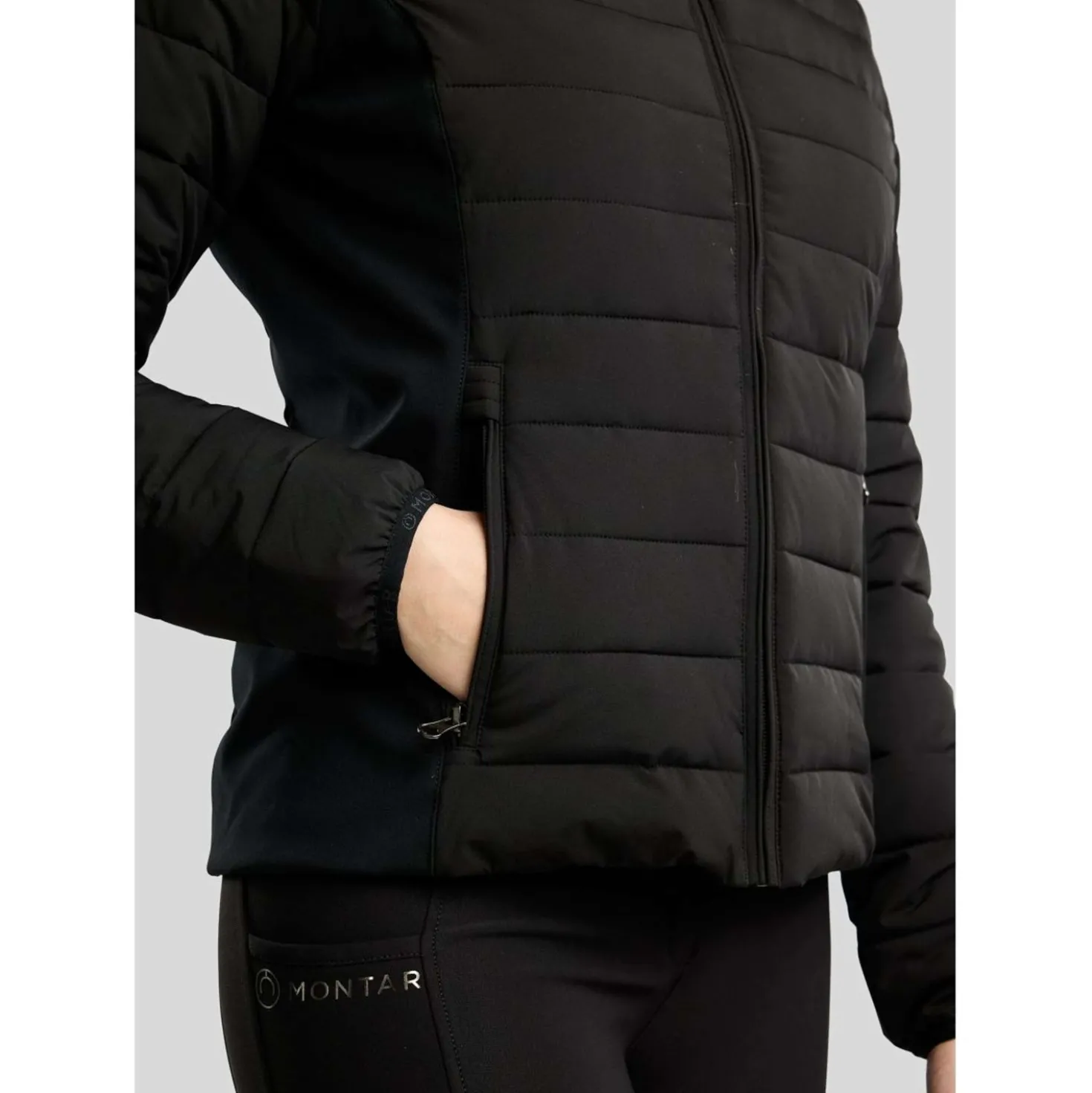 Montar Jas MoRuby Essential Padded Softshell Zwart