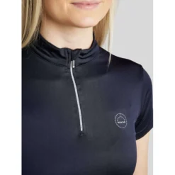 Montar Poloshirt Everly Crystal Logo Navy