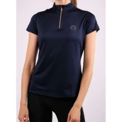 Montar Poloshirt Everly Rosegold Junior Navy