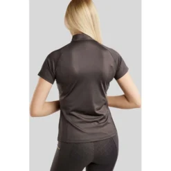 Montar Poloshirt MoLila Champagne Crystals Slate Grey