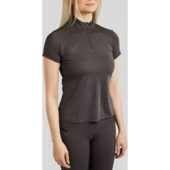 Montar Poloshirt MoPearl Pintuck Slate Grey