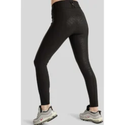 Montar Rijbroek Megan Yati Highwaist Full Grip Zwart