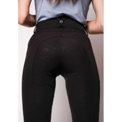 Montar Rijbroek Megan Yati Highwaist Full Grip Zwart