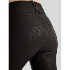 Montar Rijbroek Megan Yati Highwaist Full Grip Zwart