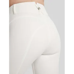 Montar Rijbroek Megan Yati Highwaist Full Grip Wit