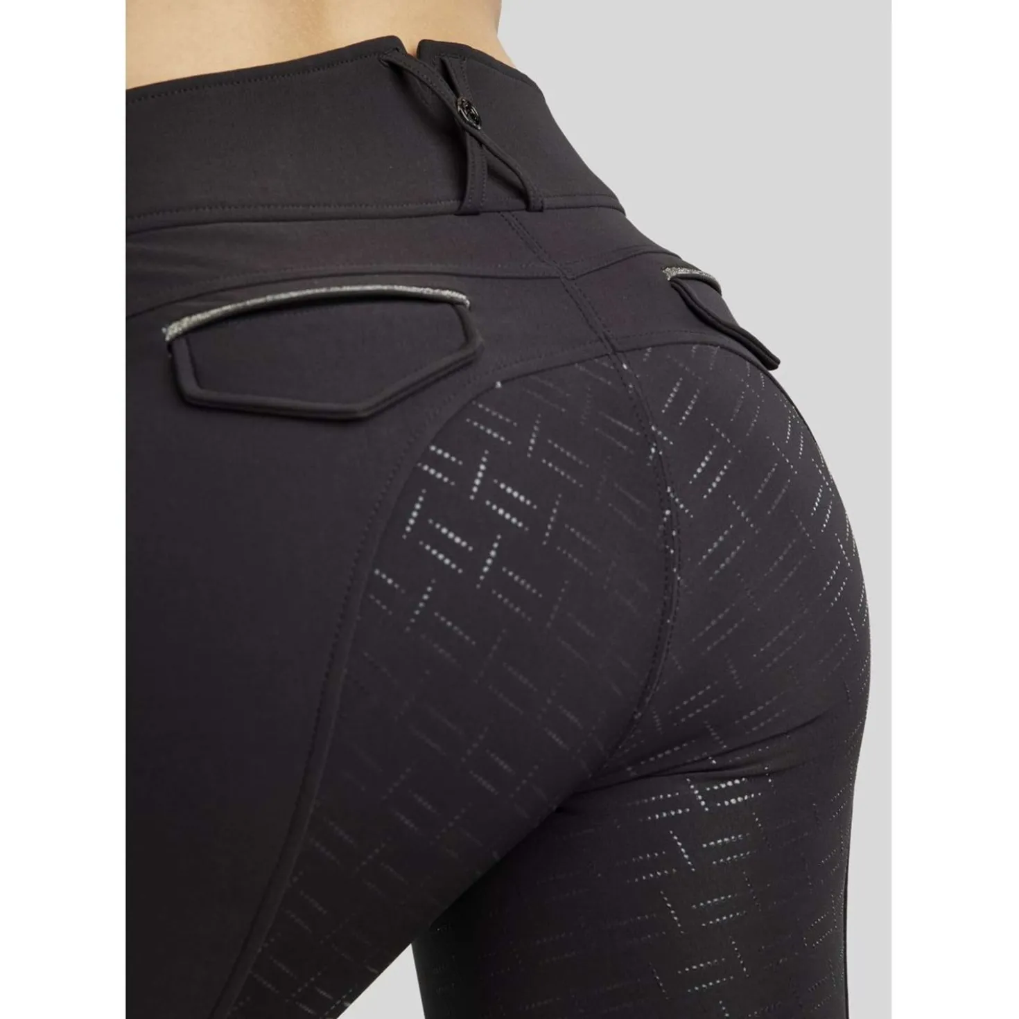 Montar Rijbroek MoGloria Full Grip Zwart