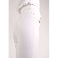 Montar Rijbroek Molly Rosegold Highwaist Full Grip Wit