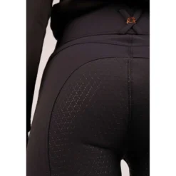 Montar Rijbroek Molly Rosegold Highwaist Full Grip Navy