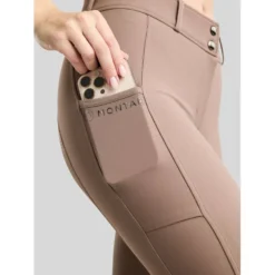 Montar Rijbroek MoMegan Full Grip Nougat Brown