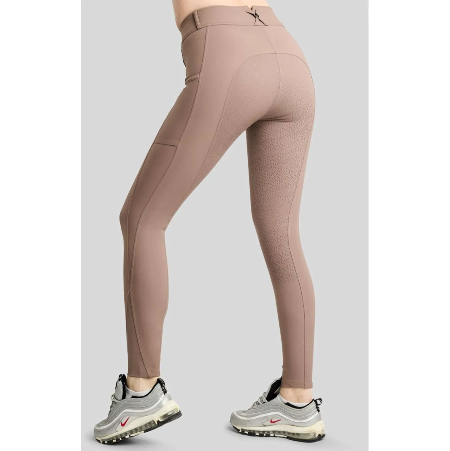 Montar Rijbroek MoMegan Full Grip Nougat Brown