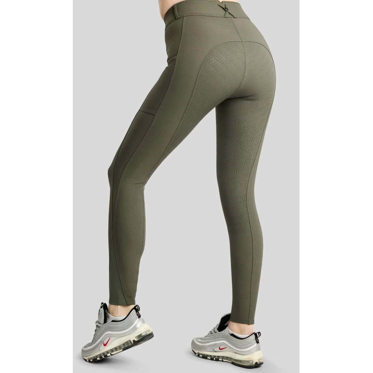 Montar Rijbroek MoMegan Full Grip Forest Green