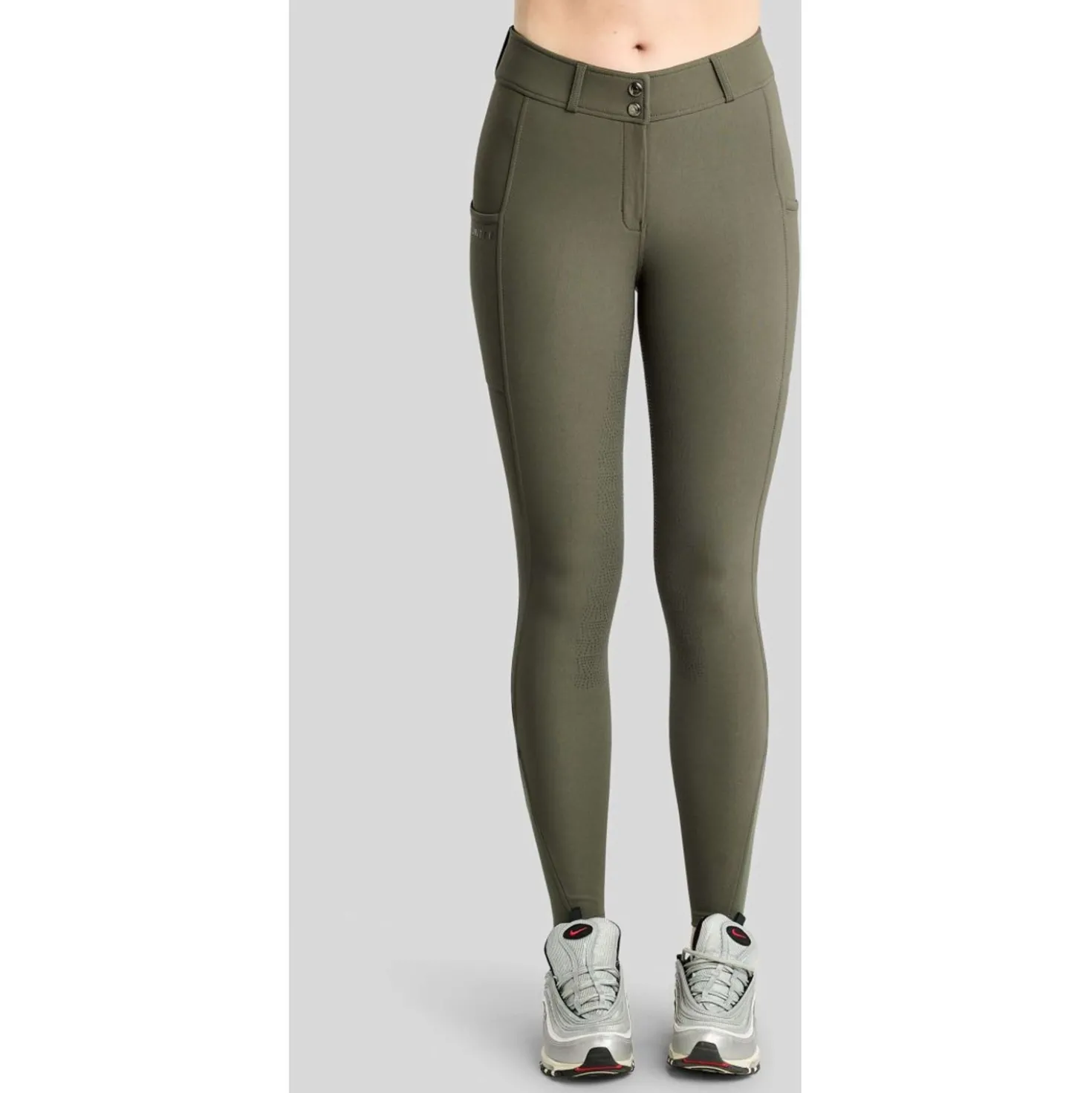Montar Rijbroek MoMegan Full Grip Forest Green