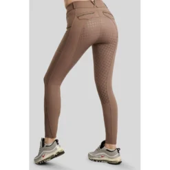 Montar Rijbroek MoVeronica Golden Quartz Full Grip Nougat Brown