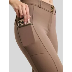 Montar Rijbroek MoVeronica Golden Quartz Full Grip Nougat Brown