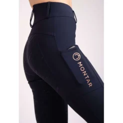 Montar Rijlegging Michelle Rosegold Logo Navy