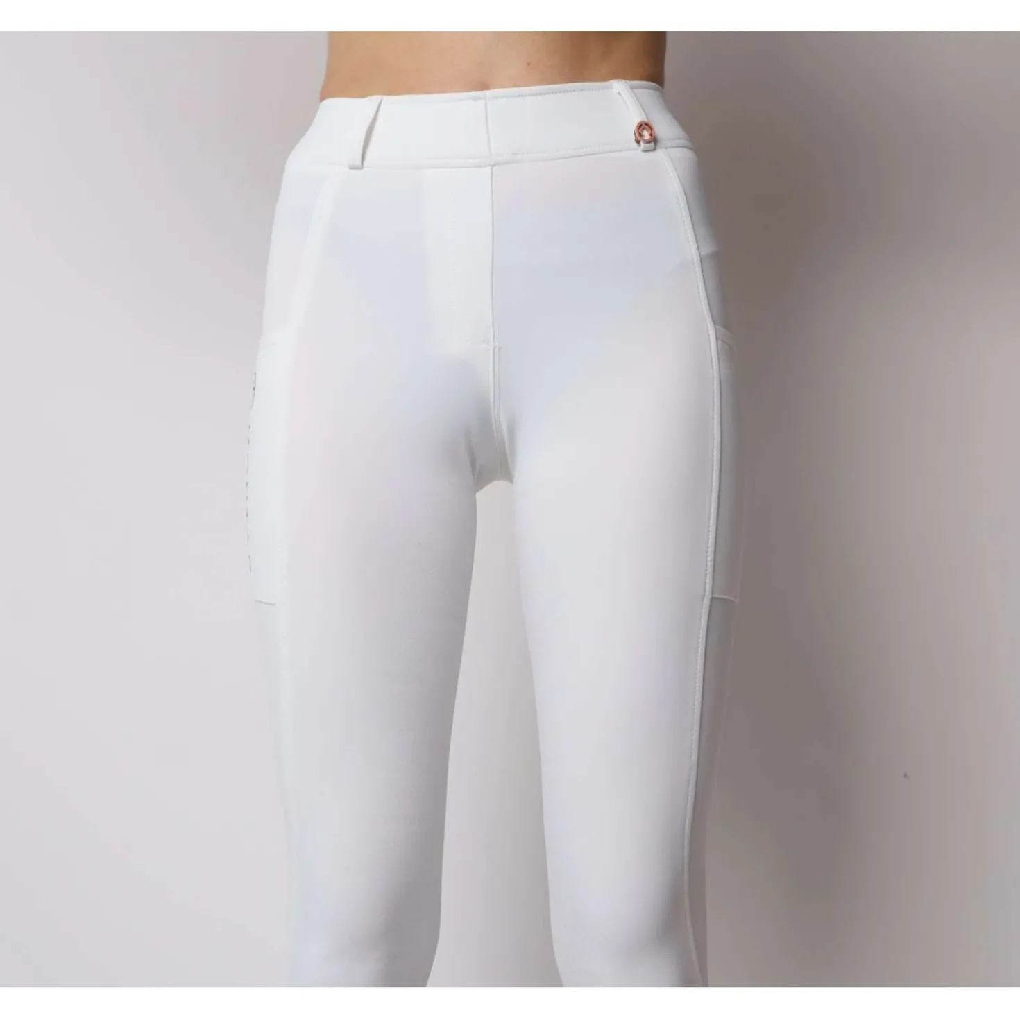 Montar Rijlegging Michelle Rosegold Logo Wit