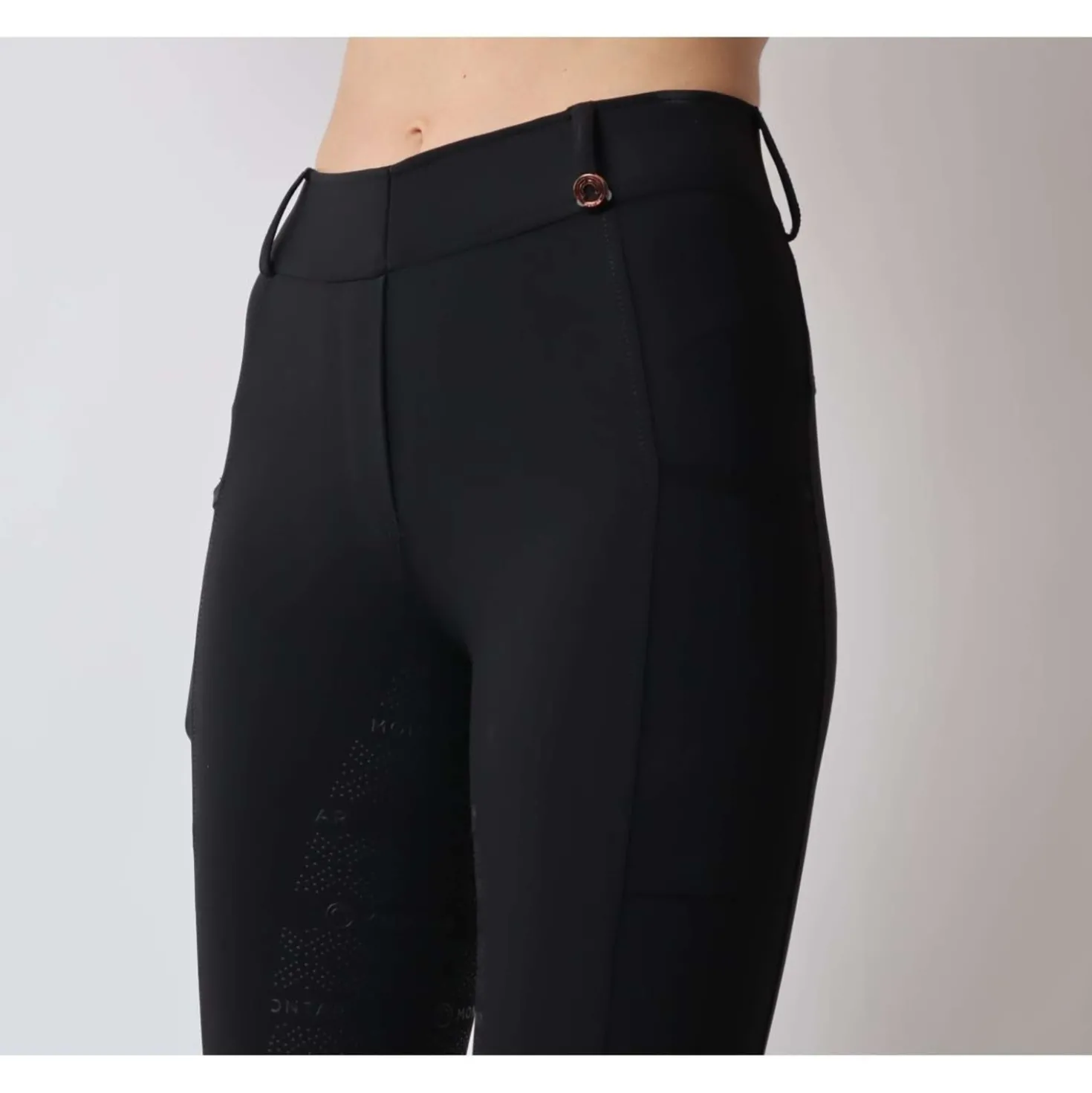 Montar Rijlegging Michelle Rosegold Logo Zwart