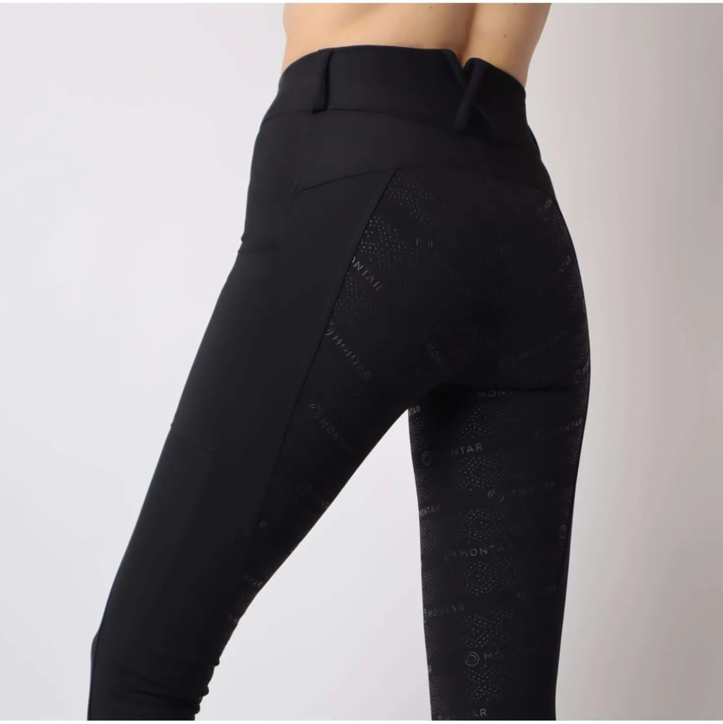 Montar Rijlegging Michelle Rosegold Logo Zwart