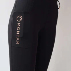 Montar Rijlegging Michelle Rosegold Logo Zwart