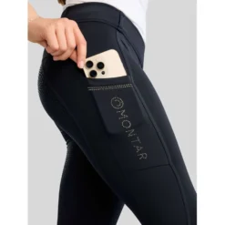 Montar Rijlegging MoEverline Hybrid Golden Quartz Crystals Kids Full Grip Navy