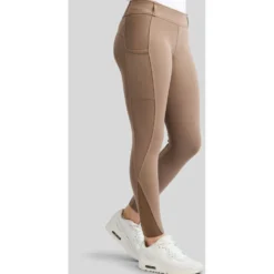 Montar Rijlegging MoWilma Hybrid Pintucks Golden Quartz Crystals Full Grip Nougat Brown