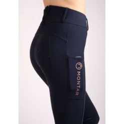Montar Rijlegging Rosegold Logo Junior Navy