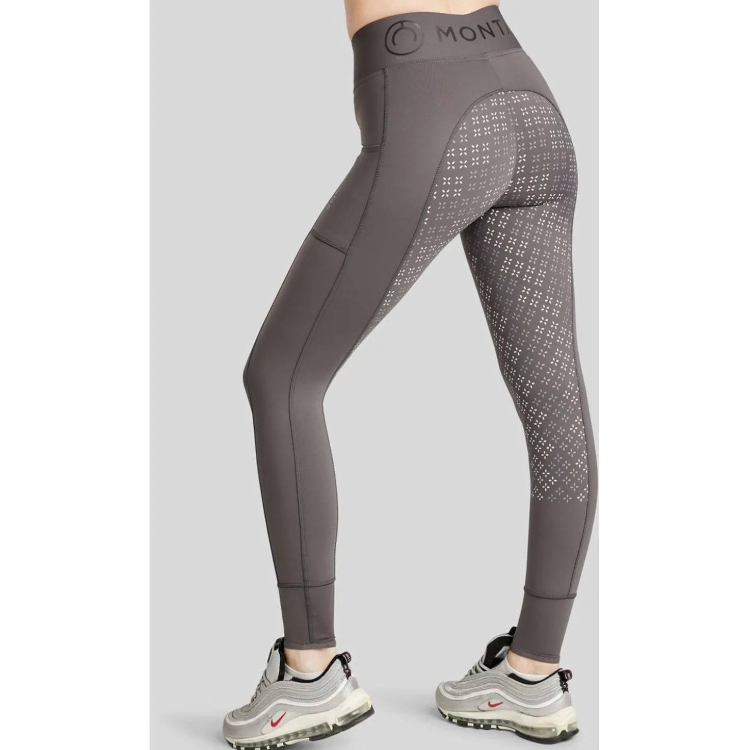 Montar Rijlegging Selena Pull On Full Grip Grijs