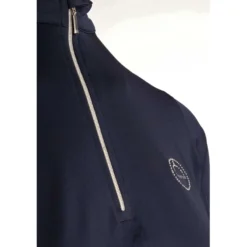 Montar Shirt Everly Crystal Logo Lange Mouwen Navy