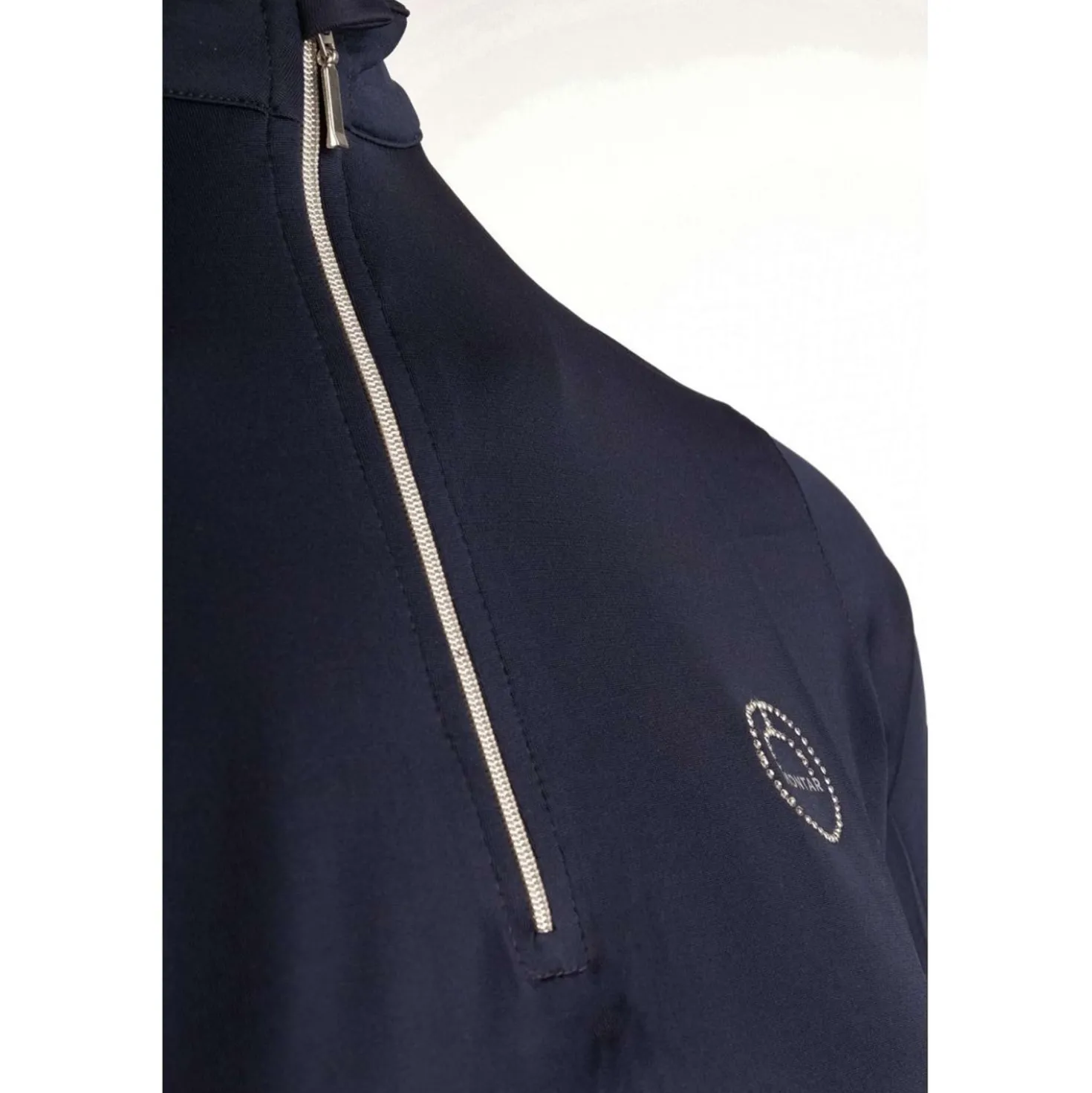 Montar Shirt Everly Crystal Logo Lange Mouwen Navy