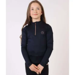 Montar Shirt Everly Rosegold Junior Lange mouwen Navy