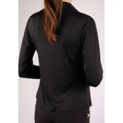 Montar Shirt Everly Rosegold Lange Mouwen Zwart