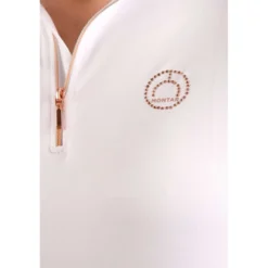 Montar Shirt Everly Rosegold Lange Mouwen Wit