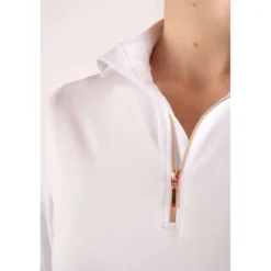 Montar Shirt Everly Rosegold Lange Mouwen Wit