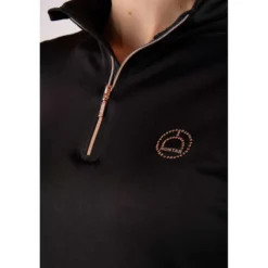 Montar Shirt Everly Rosegold Junior Lange mouwen Zwart