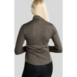 Montar Shirt MoEkta Jacquard Pattern Golden Quartz Lange Mouwen Forest Green