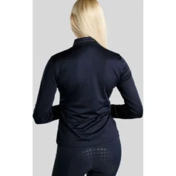 Montar Shirt MoEverline Golden Quartz Crystals Lange Mouwen Navy