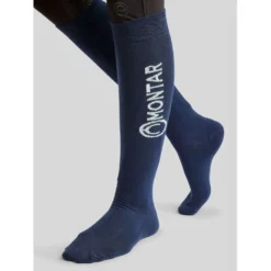 Montar Sokken met Logo Navy