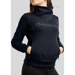 Montar Sweater MoNaja High Collar Golden Quartz Crystals Kids Navy