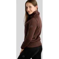 Montar Sweater MoNaja High Collar Golden Quartz Crystals Black Peony