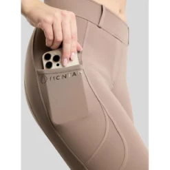 Montar Thermo Rijlegging MoAddie Hybrid Gun Metal Logo Full Grip Nougat Brown