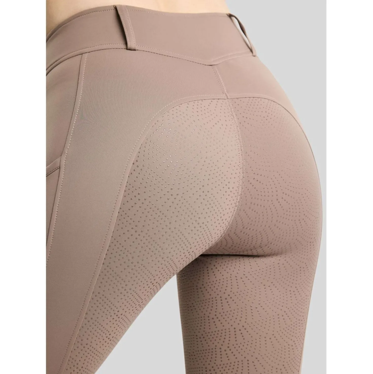 Montar Thermo Rijlegging MoAddie Hybrid Gun Metal Logo Full Grip Nougat Brown