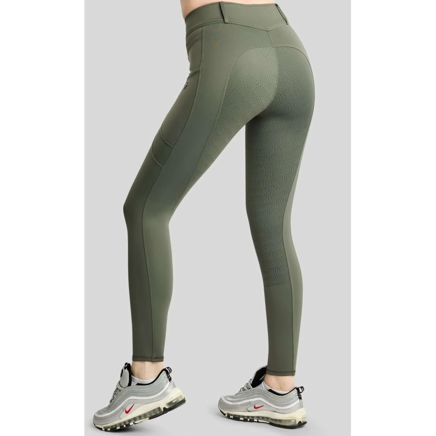 Montar Thermo Rijlegging MoAddie Hybrid Gun Metal Logo Full Grip Forest Green