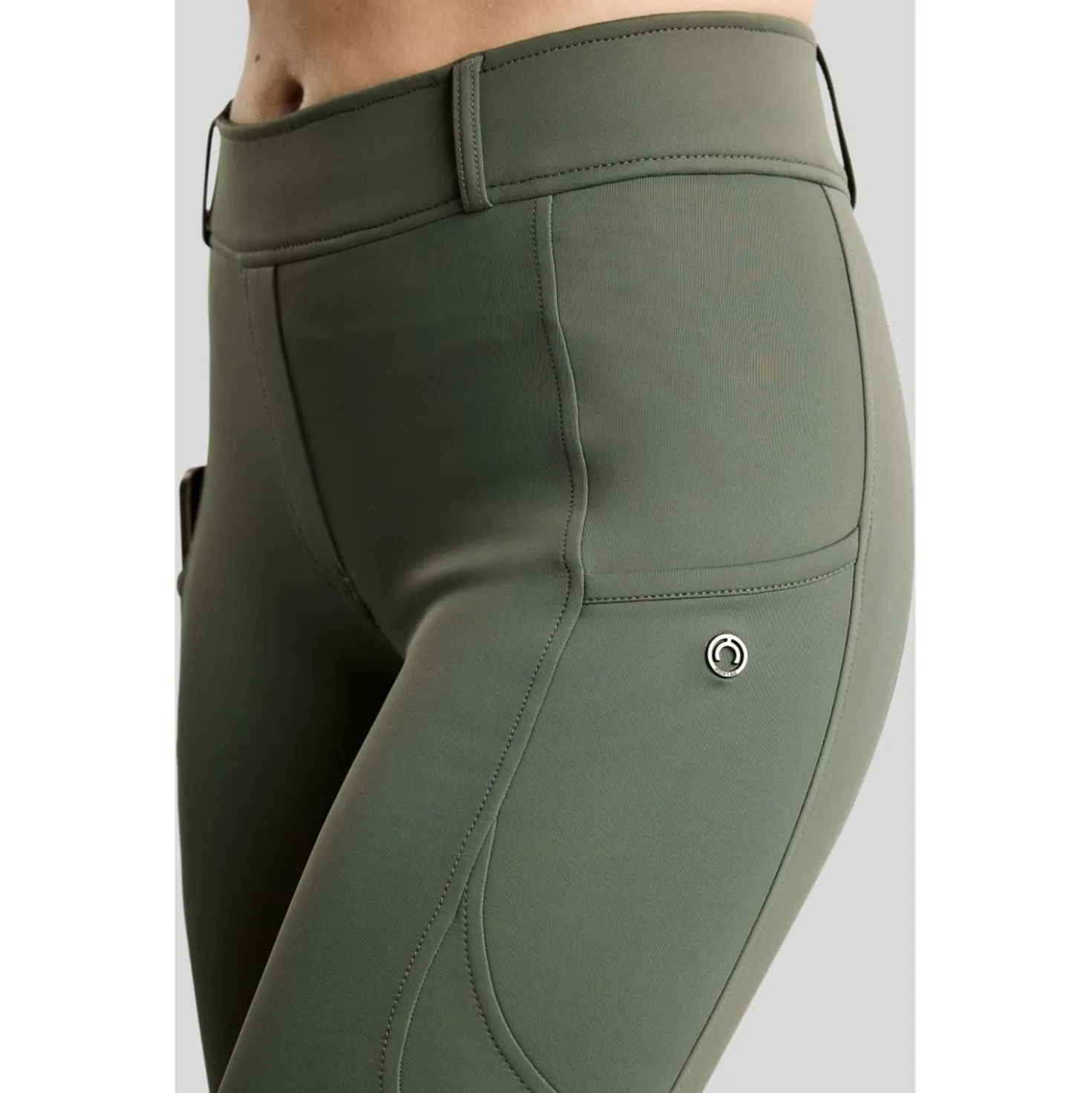 Montar Thermo Rijlegging MoAddie Hybrid Gun Metal Logo Full Grip Forest Green