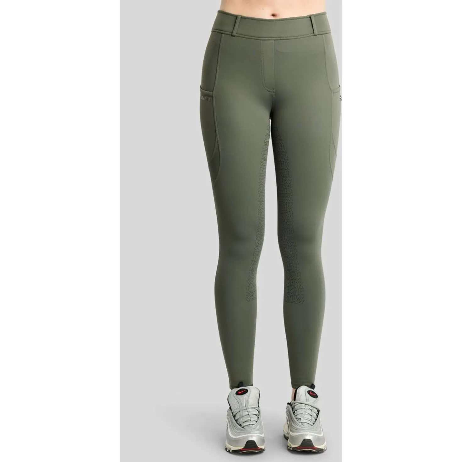 Montar Thermo Rijlegging MoAddie Hybrid Gun Metal Logo Full Grip Forest Green