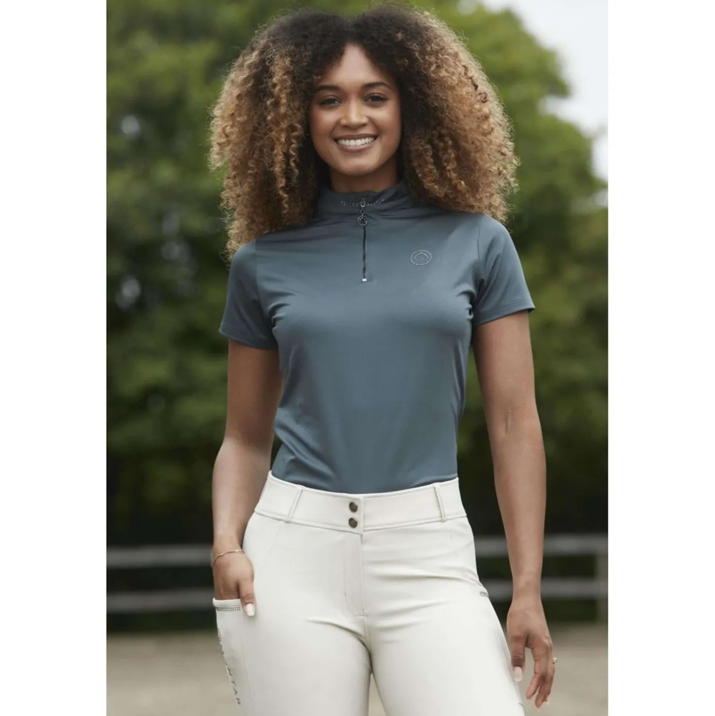 Montar T-Shirt MoBlair Dark Slate