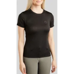 Montar T-Shirt MoGrace Mesh Tee Zwart